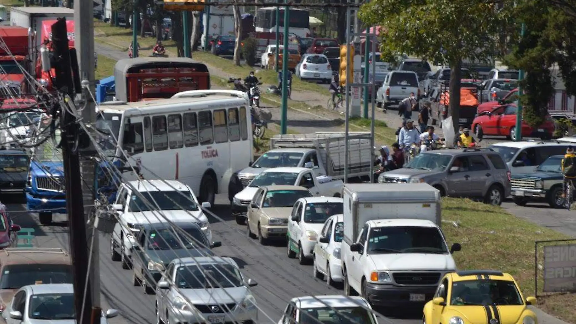 tráfico central de abastos